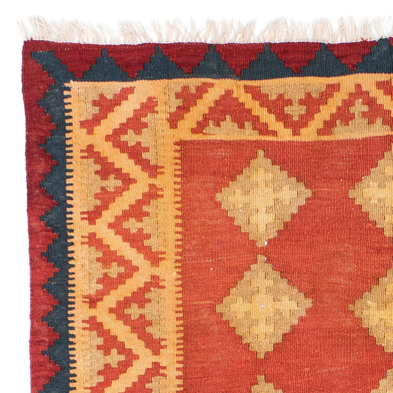 Dywan Kelim - Orientalny - 190 x 120 cm - pomarańczowy