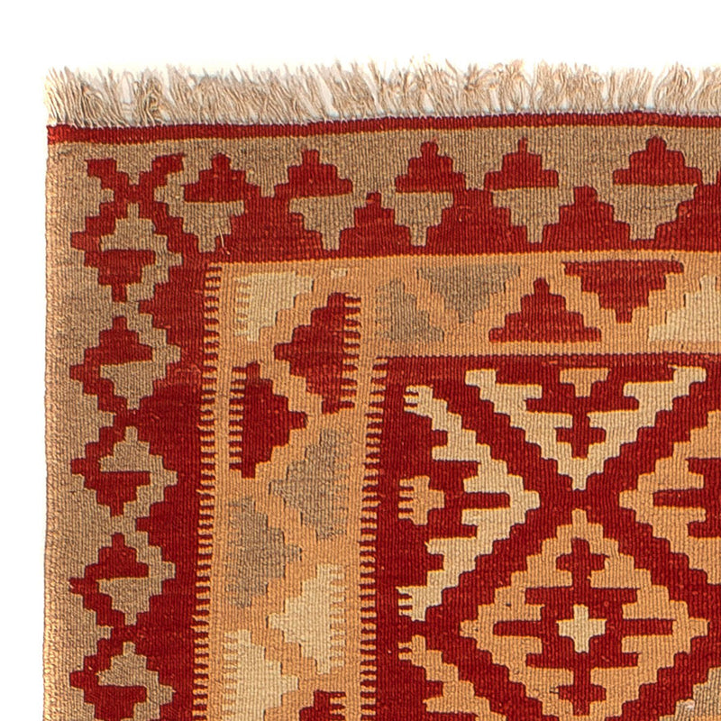 Dywan Kelim - Orientalny - 212 x 145 cm - ciemna czerwień