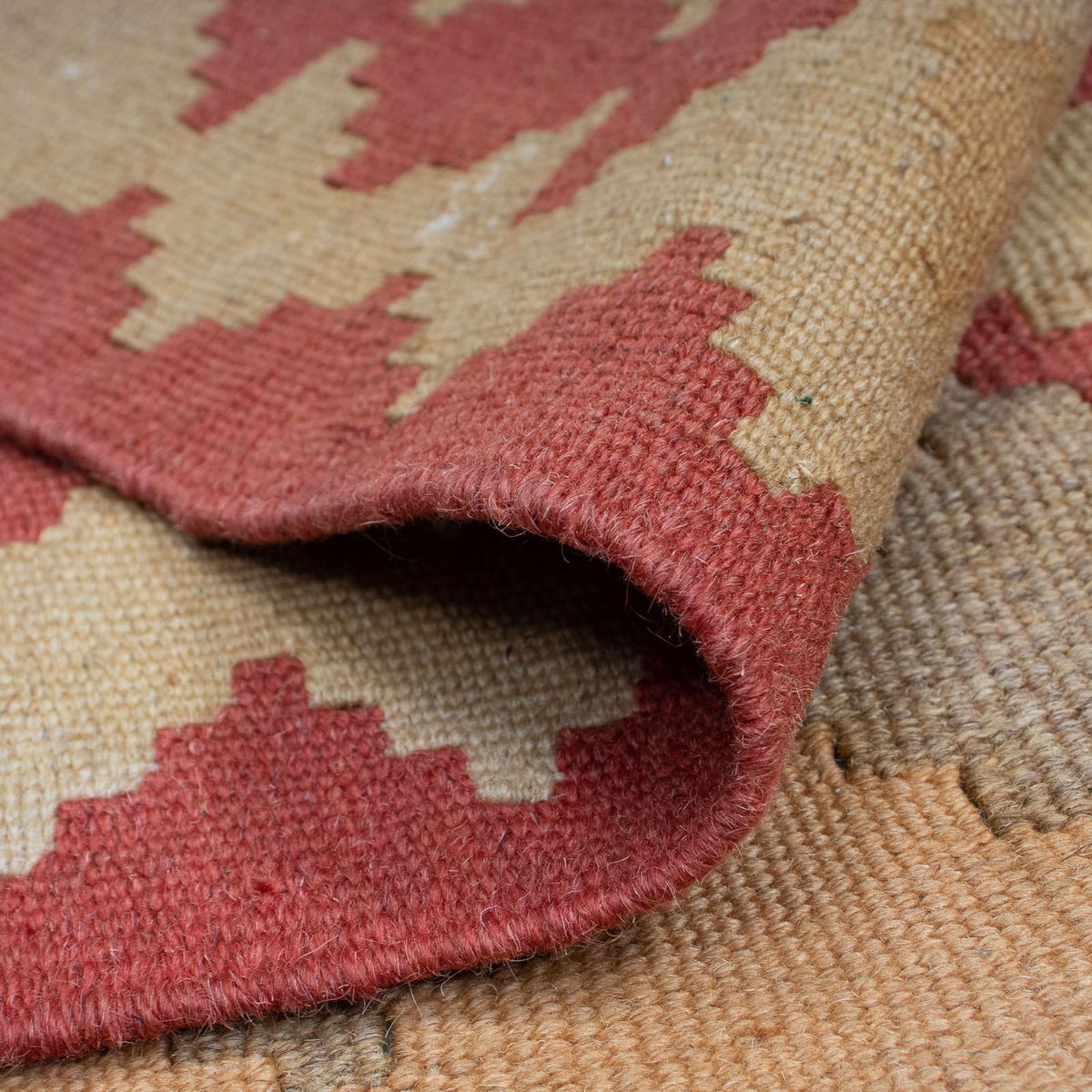 Dywan Kelim - Orientalny - 176 x 128 cm - wielokolorowy