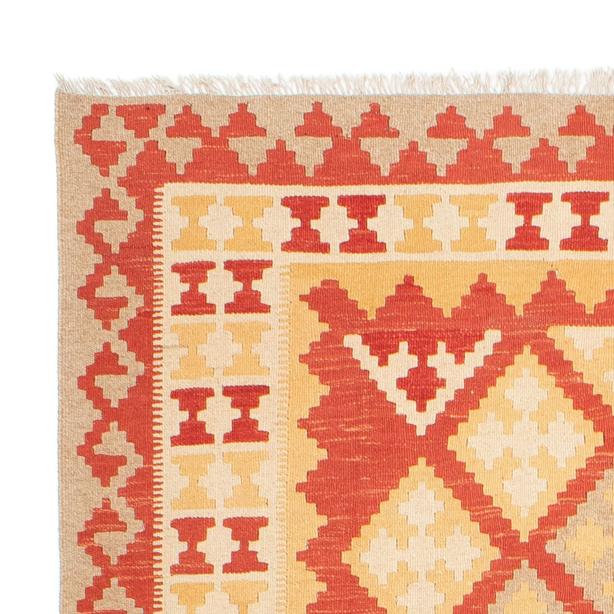 Dywan Kelim - Orientalny - 255 x 168 cm - wielokolorowy