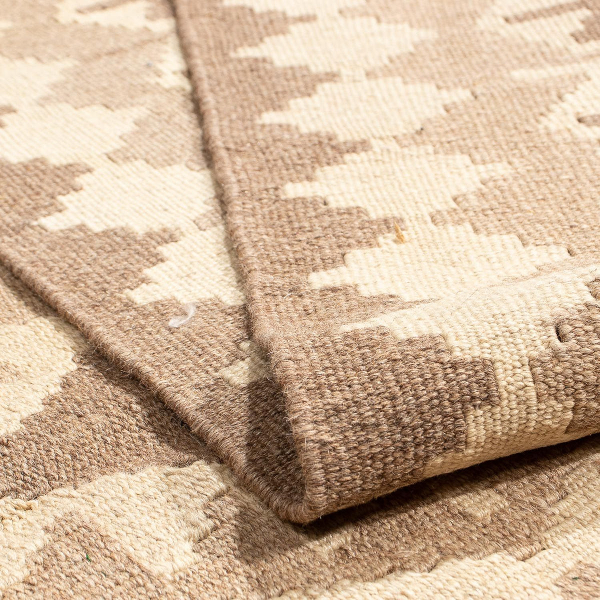 Dywan Kelim - Orientalny - 217 x 150 cm - jasnobrązowy