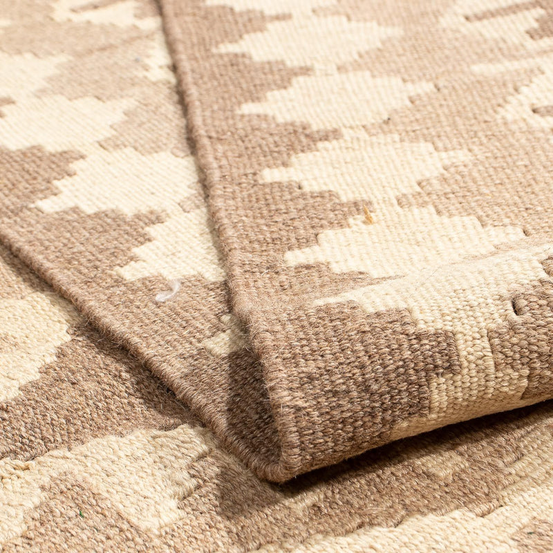 Dywan Kelim - Orientalny - 217 x 150 cm - jasnobrązowy