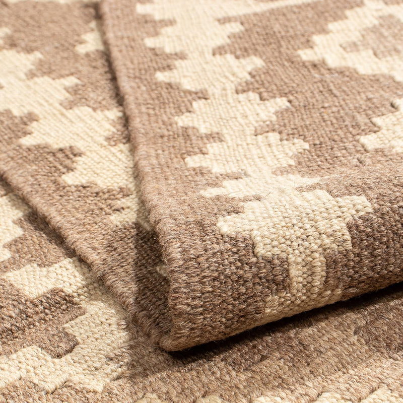 Dywan Kelim - Orientalny - 188 x 148 cm - jasnobrązowy