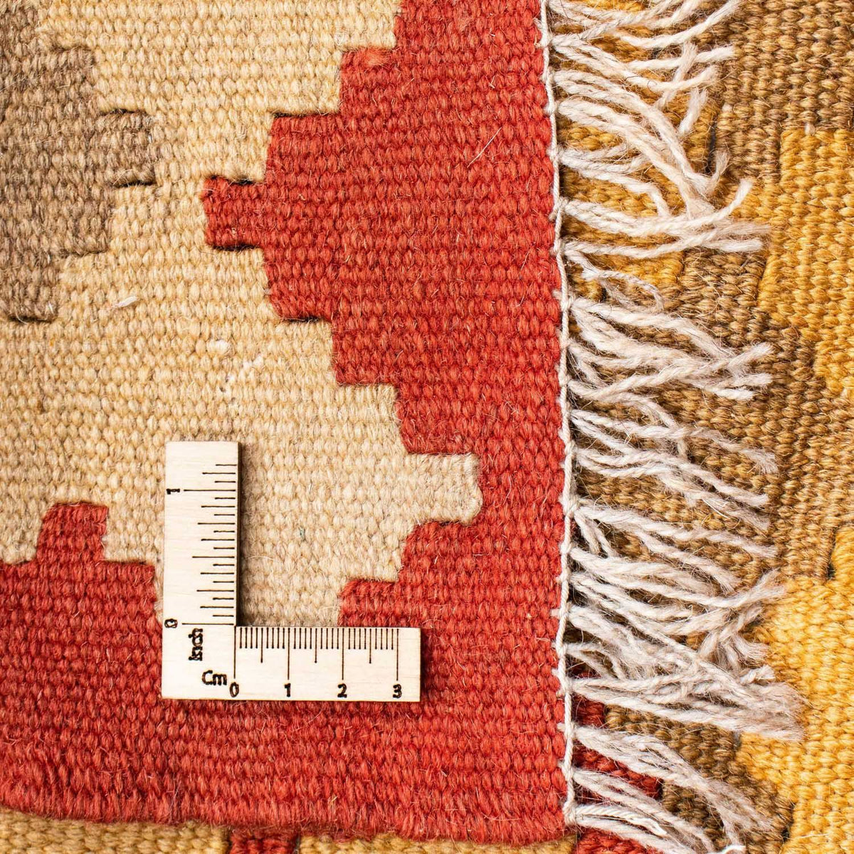 Dywan Kelim - Orientalny - 182 x 125 cm - pomarańczowy