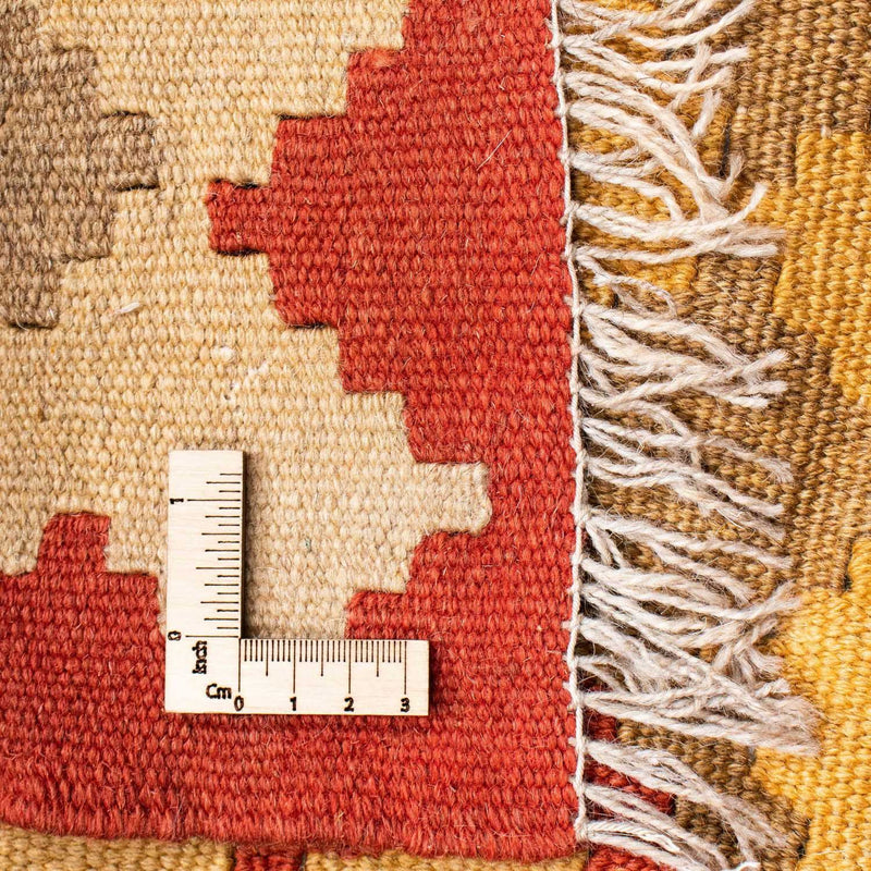 Dywan Kelim - Orientalny - 182 x 125 cm - pomarańczowy