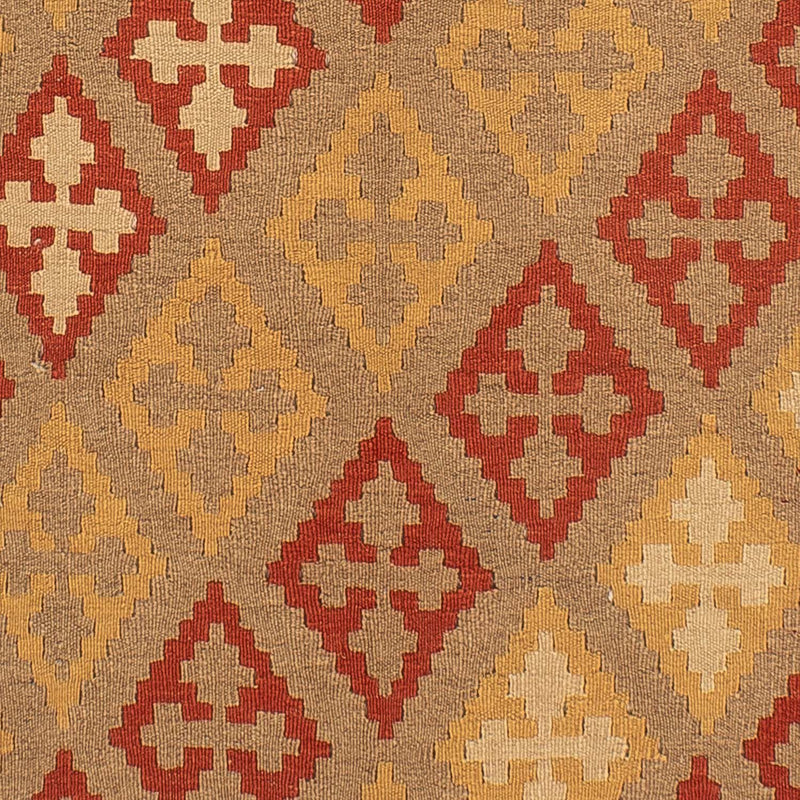 Dywan Kelim - Orientalny - 198 x 146 cm - jasnobrązowy