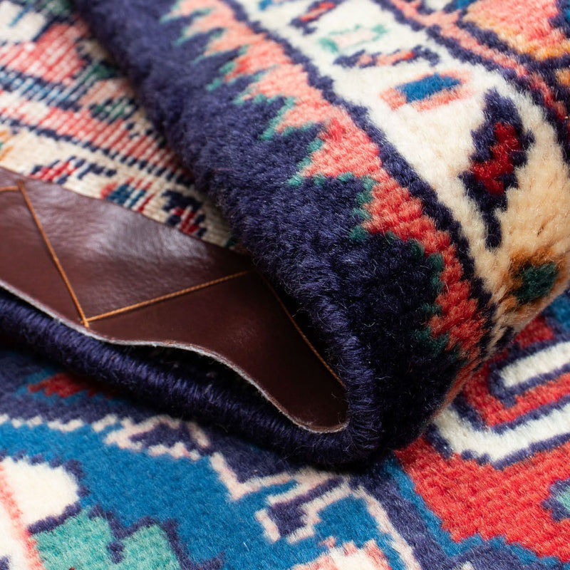 Perski dywan - Nomadyczny - 131 x 80 cm - ciemnoniebieski