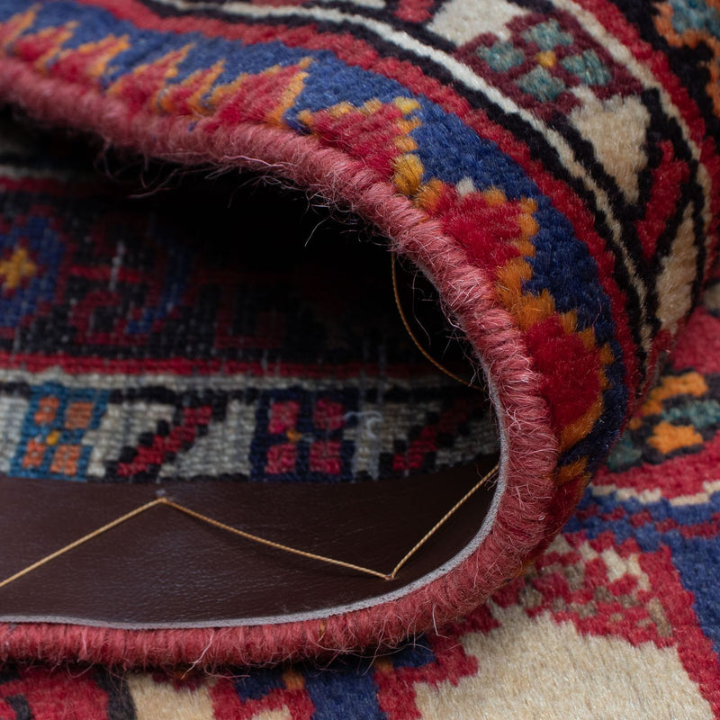 Perski dywan - Nomadyczny - 125 x 93 cm - ciemna czerwień