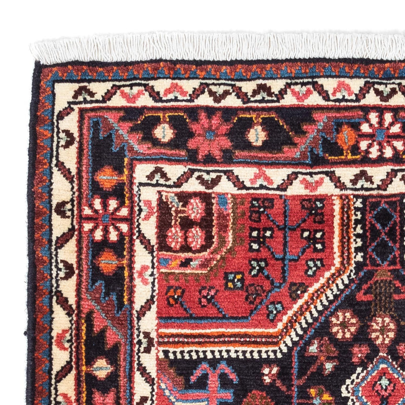 Perski dywan - Nomadyczny - 121 x 82 cm - ciemnoniebieski