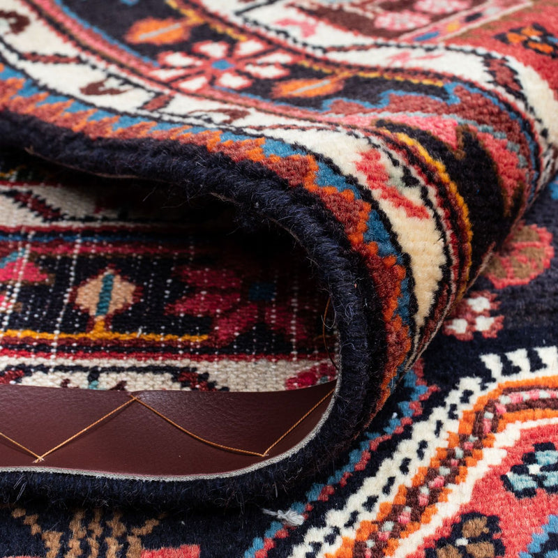 Perski dywan - Nomadyczny - 121 x 82 cm - ciemnoniebieski