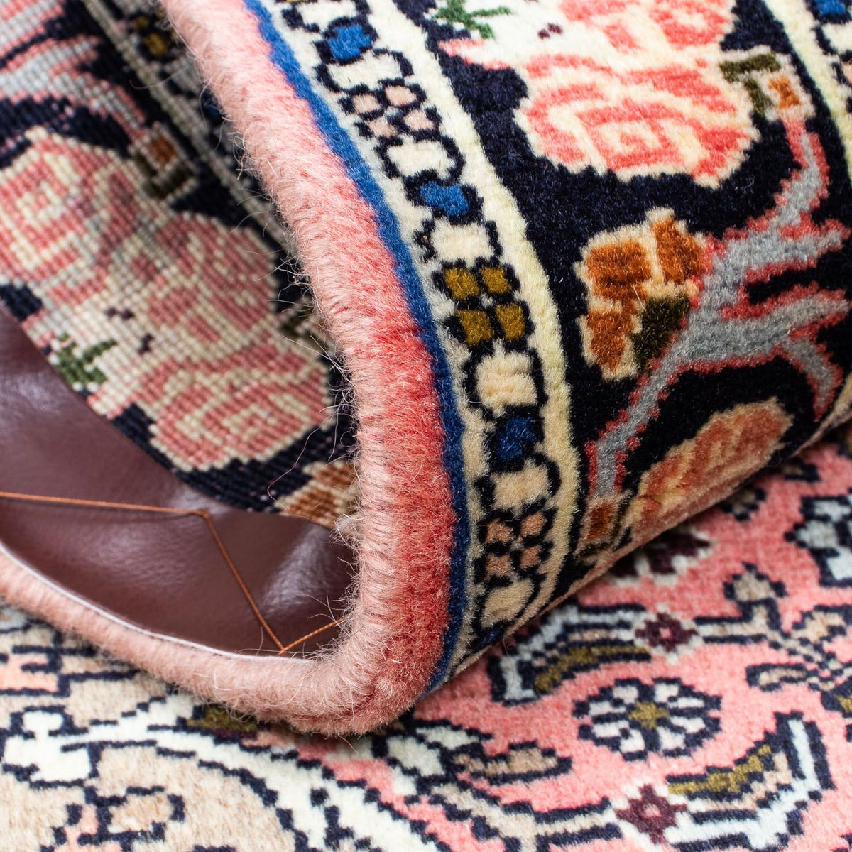 Perski dywan - Nomadyczny - 123 x 75 cm - jasna czerwień