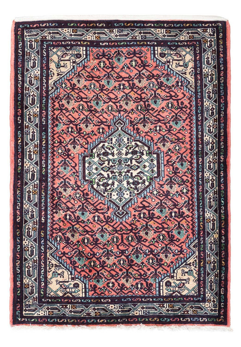 Perski dywan - Nomadyczny - 118 x 85 cm - jasna czerwień