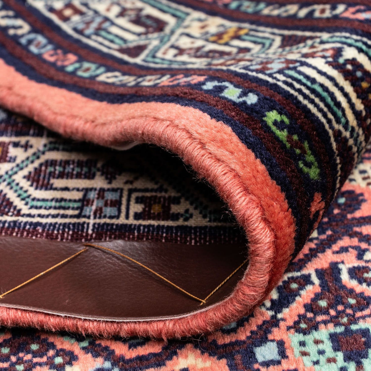 Perski dywan - Nomadyczny - 118 x 85 cm - jasna czerwień