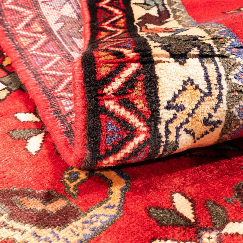 Perski dywan - Nomadyczny - 158 x 123 cm - ciemna czerwień