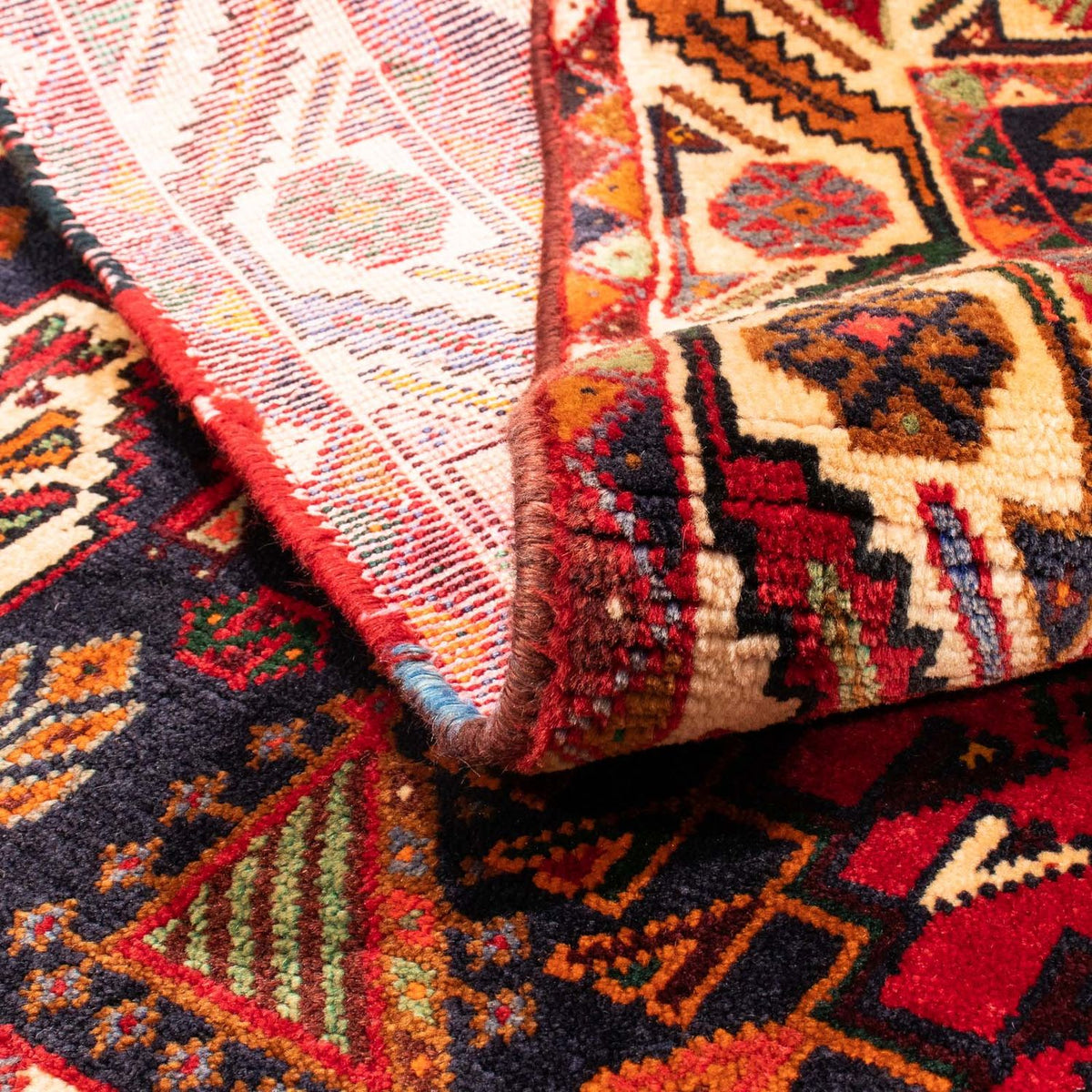 Perski dywan - Nomadyczny - 162 x 130 cm - ciemna czerwień