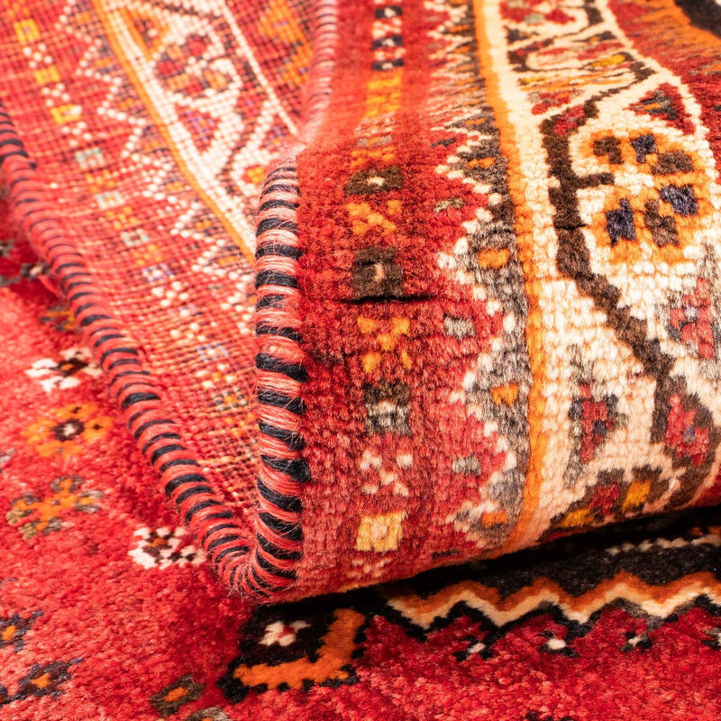 Perski dywan - Nomadyczny - 158 x 118 cm - ciemna czerwień