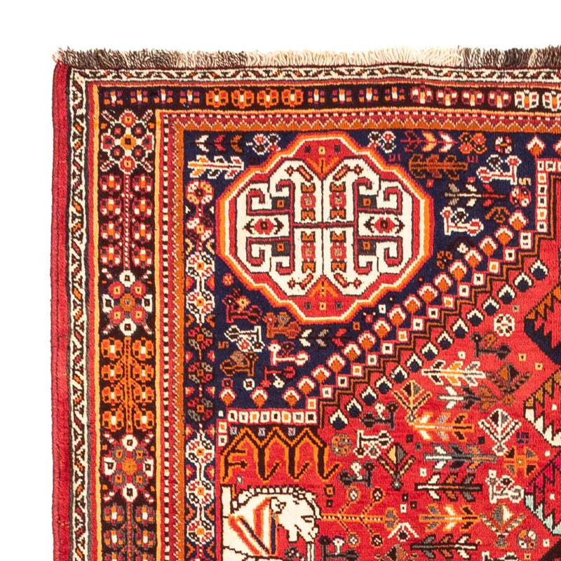 Perski dywan - Nomadyczny - 250 x 155 cm - ciemna czerwień