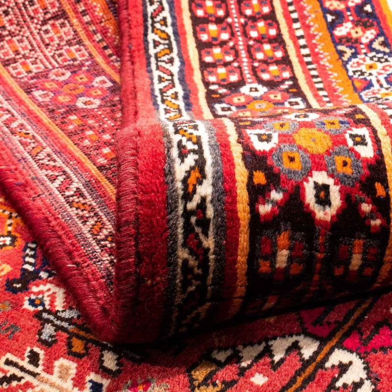 Perski dywan - Nomadyczny - 250 x 155 cm - ciemna czerwień