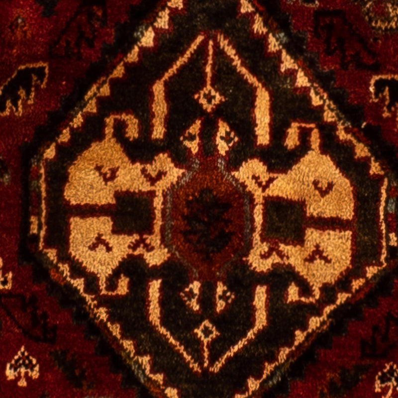 Perski dywan - Nomadyczny - 250 x 185 cm - ciemna czerwień