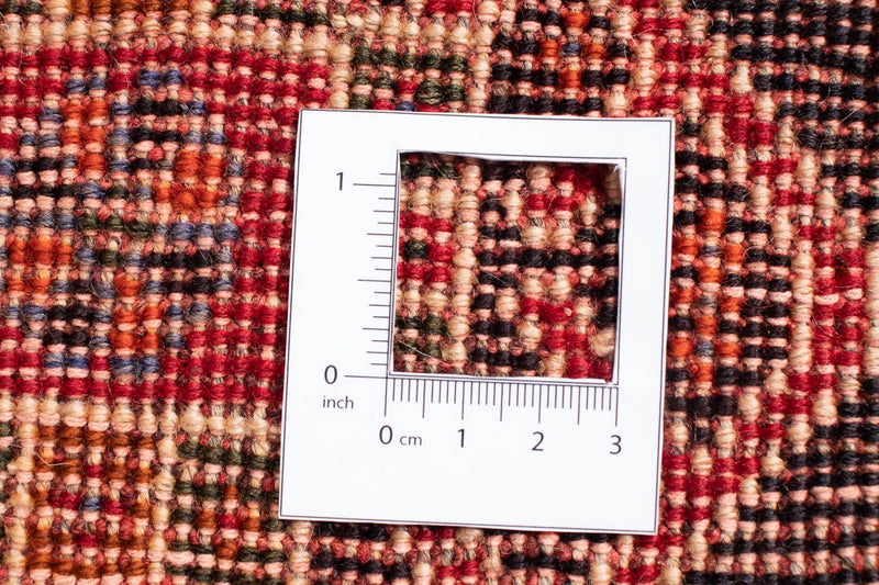 Perski dywan - Nomadyczny - 250 x 185 cm - ciemna czerwień