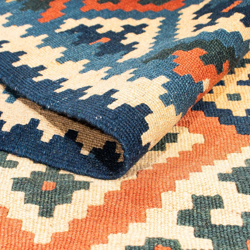 Dywan Kelim - Orientalny - 265 x 218 cm - wielokolorowy