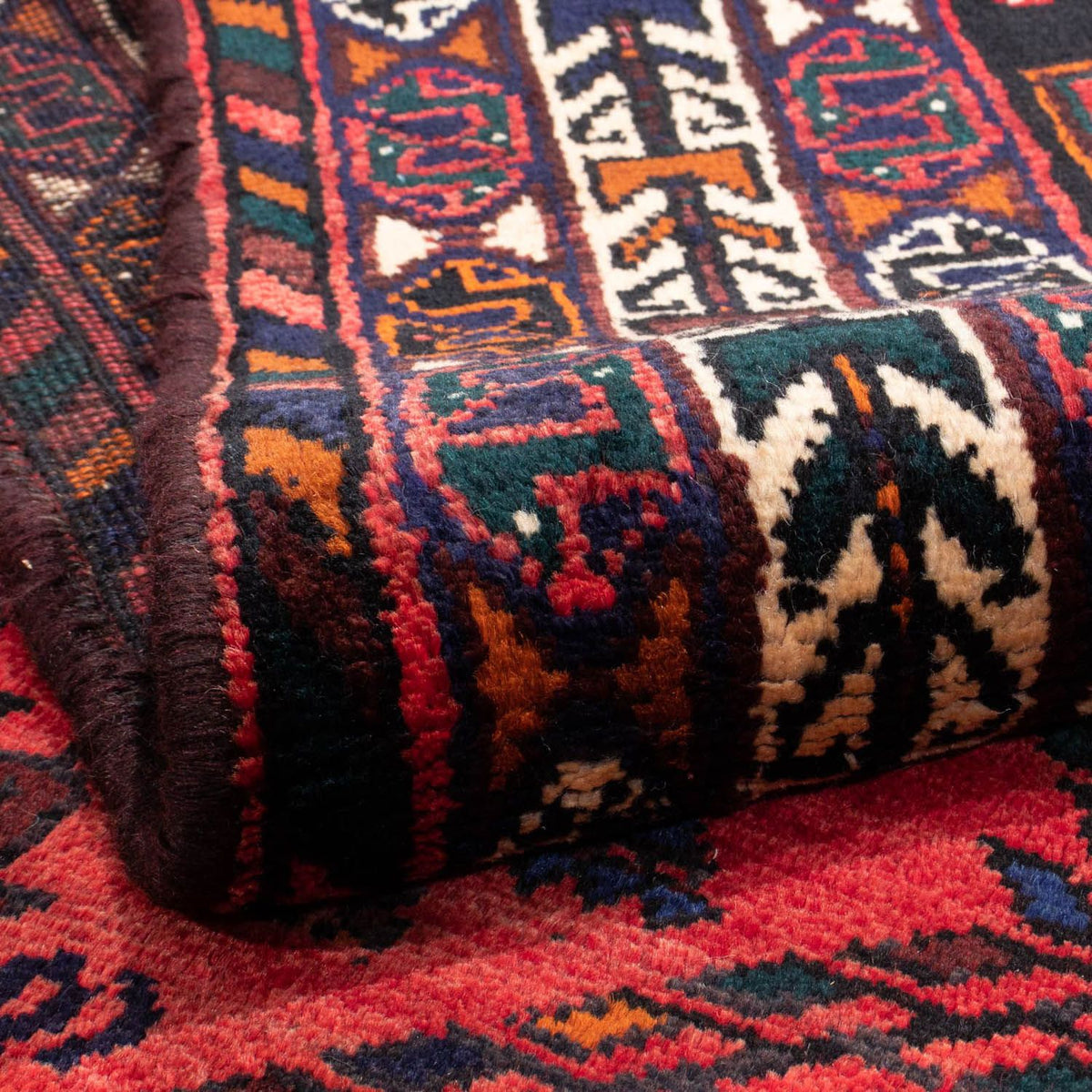 Perski dywan - Nomadyczny - 296 x 210 cm - jasna czerwień