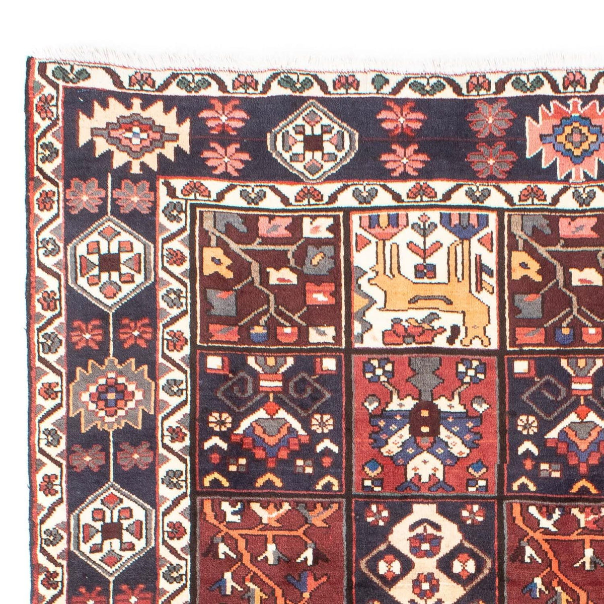 Perski dywan - Nomadyczny - 305 x 210 cm - ciemnoniebieski