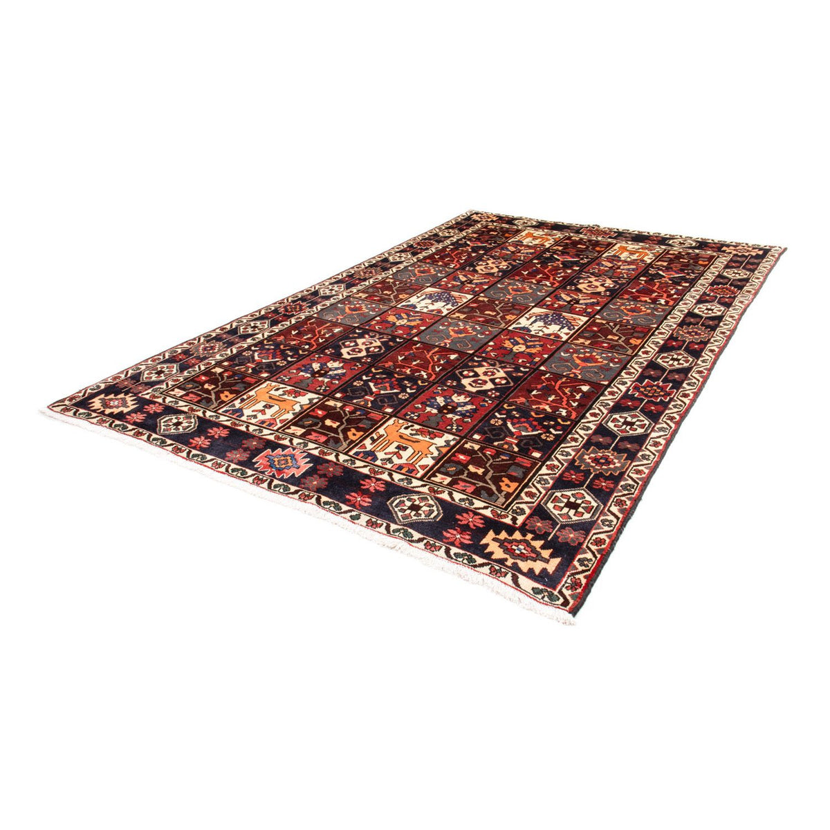 Perski dywan - Nomadyczny - 305 x 210 cm - ciemnoniebieski