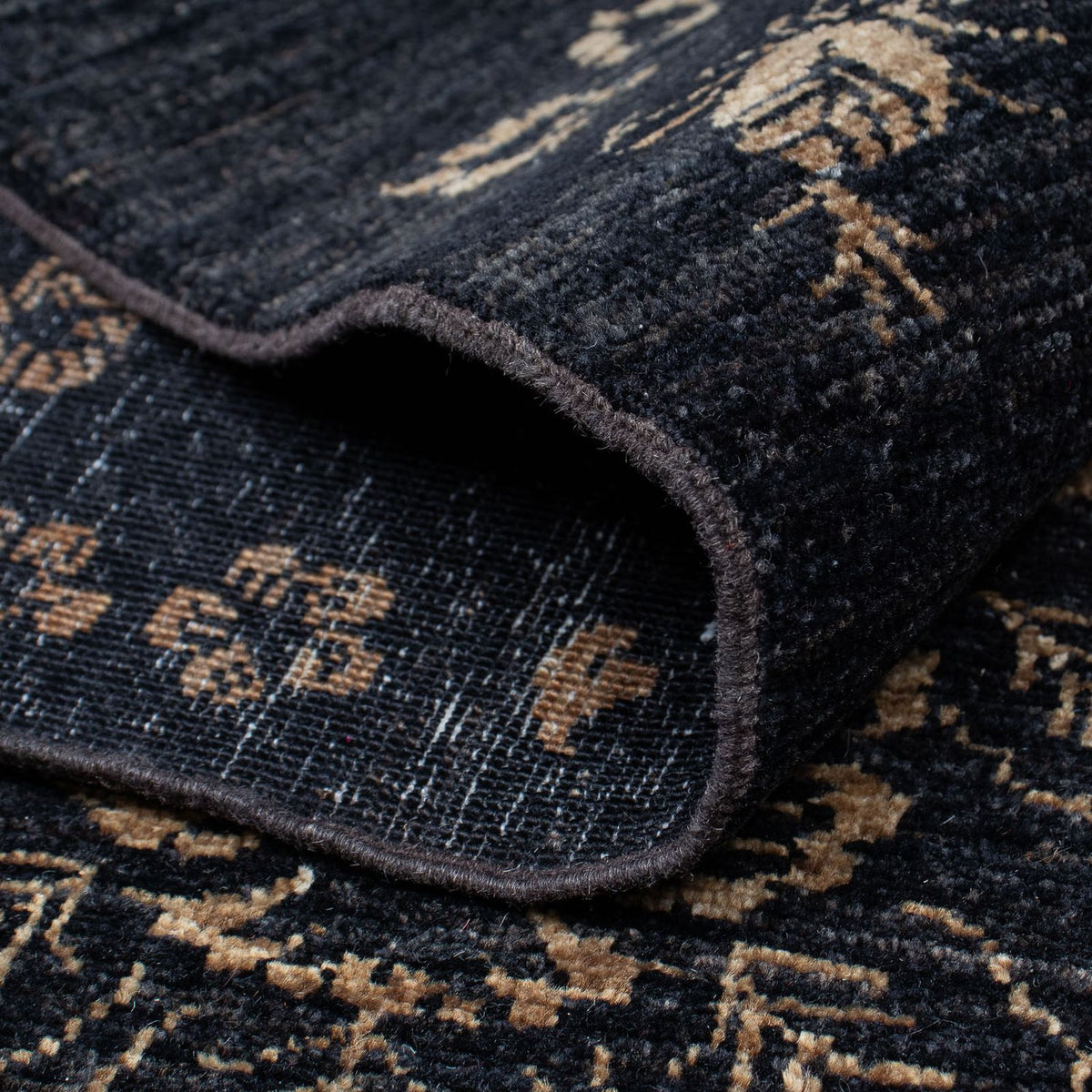 Designerski dywan - 308 x 248 cm - ciemnoniebieski