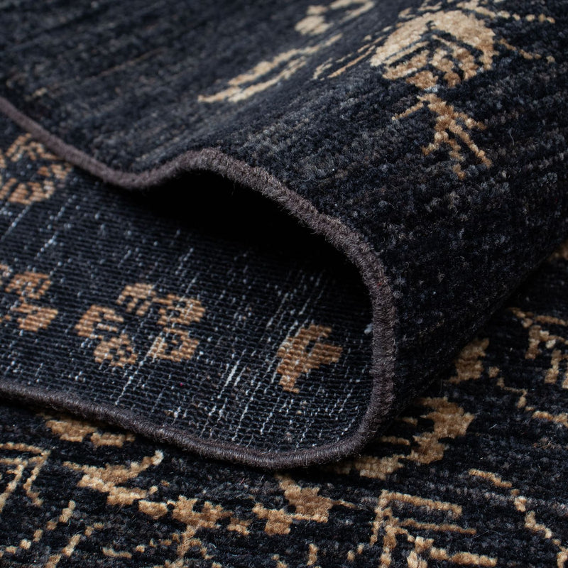 Designerski dywan - 308 x 248 cm - ciemnoniebieski