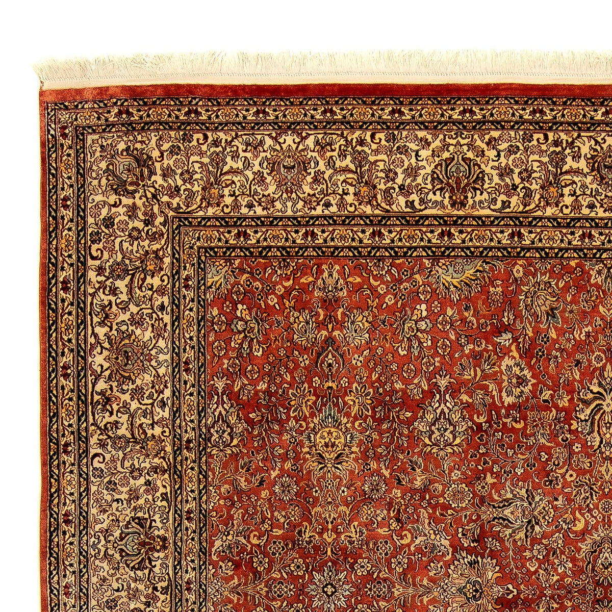 Dywan perski - Klasyczny - 336 x 248 cm - ciemna czerwień