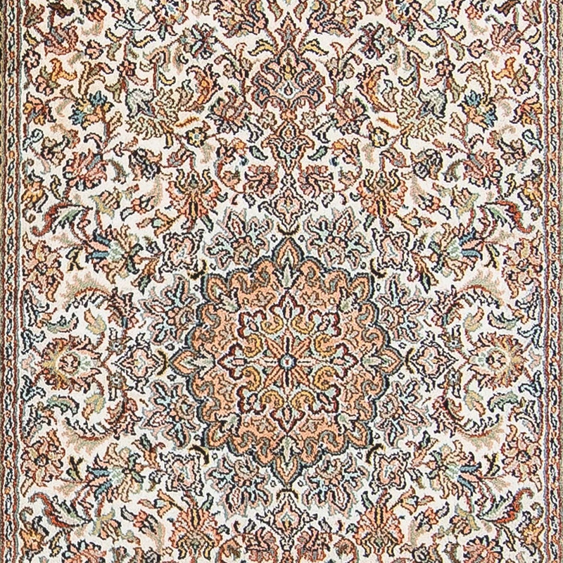 Biegacz Jedwabny dywan - Kashmir Silk - 316 x 81 cm - beżowy