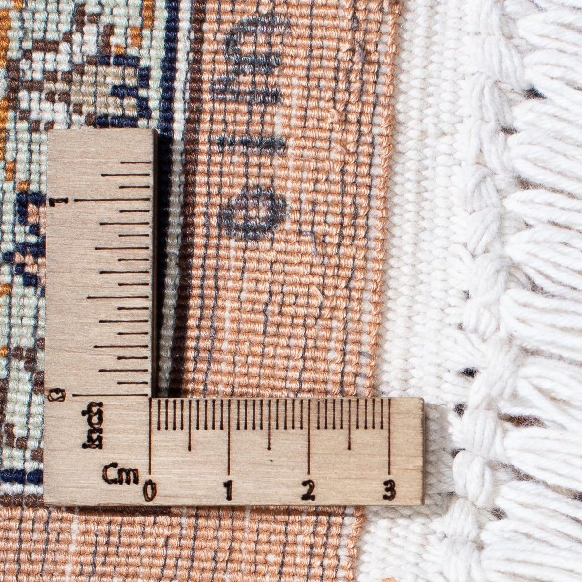 Jedwabny dywan - Kashmir Silk - 304 x 241 cm - beżowy