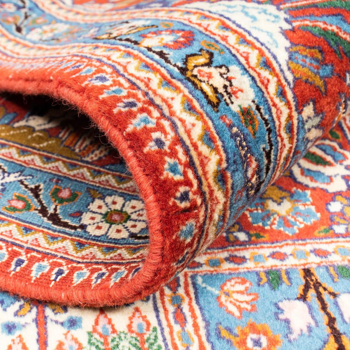 Dywan perski - Klasyczny - 297 x 192 cm - jasna czerwień