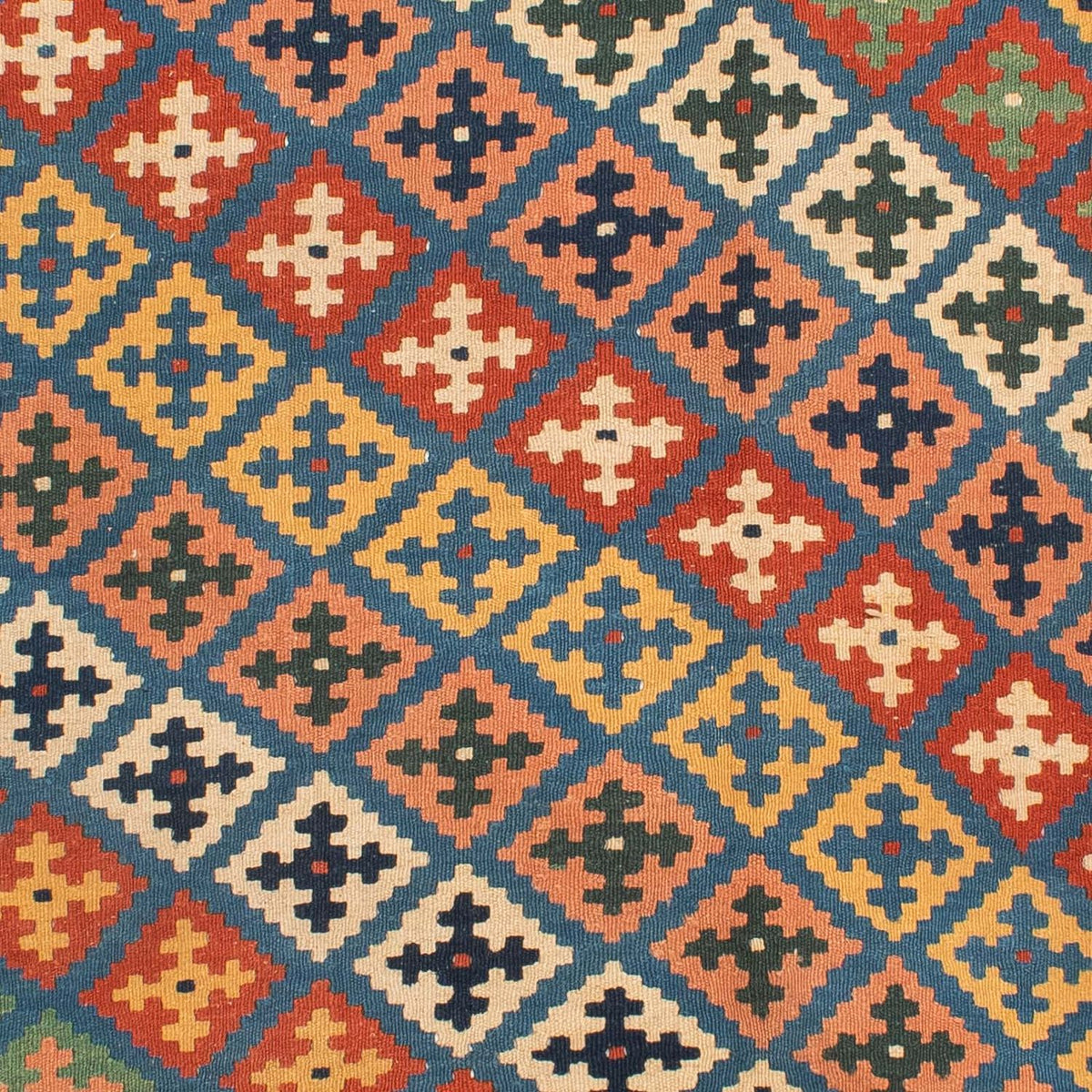 Dywan Kelim - Orientalny - 273 x 191 cm - wielokolorowy