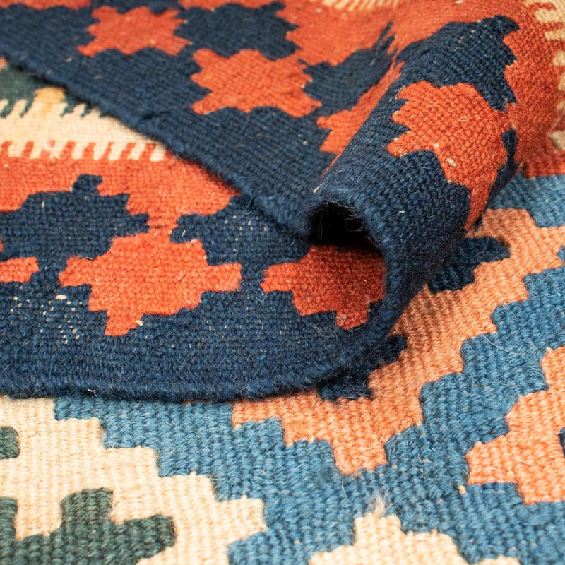 Dywan Kelim - Orientalny - 273 x 191 cm - wielokolorowy