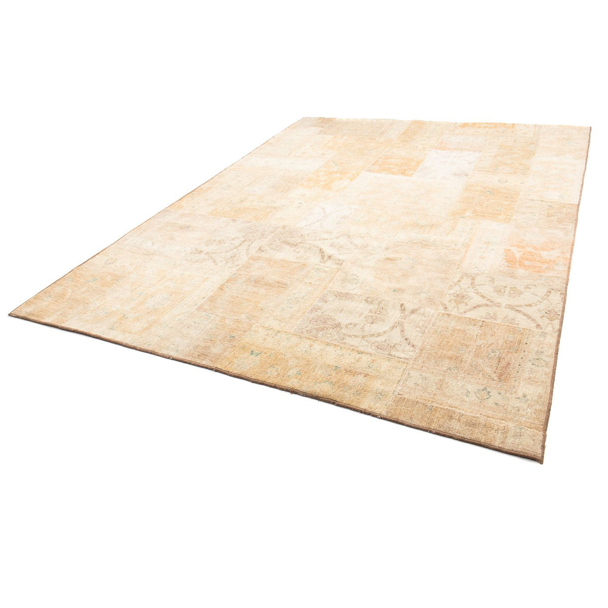 Dywan patchworkowy - 281 x 208 cm - wielokolorowy