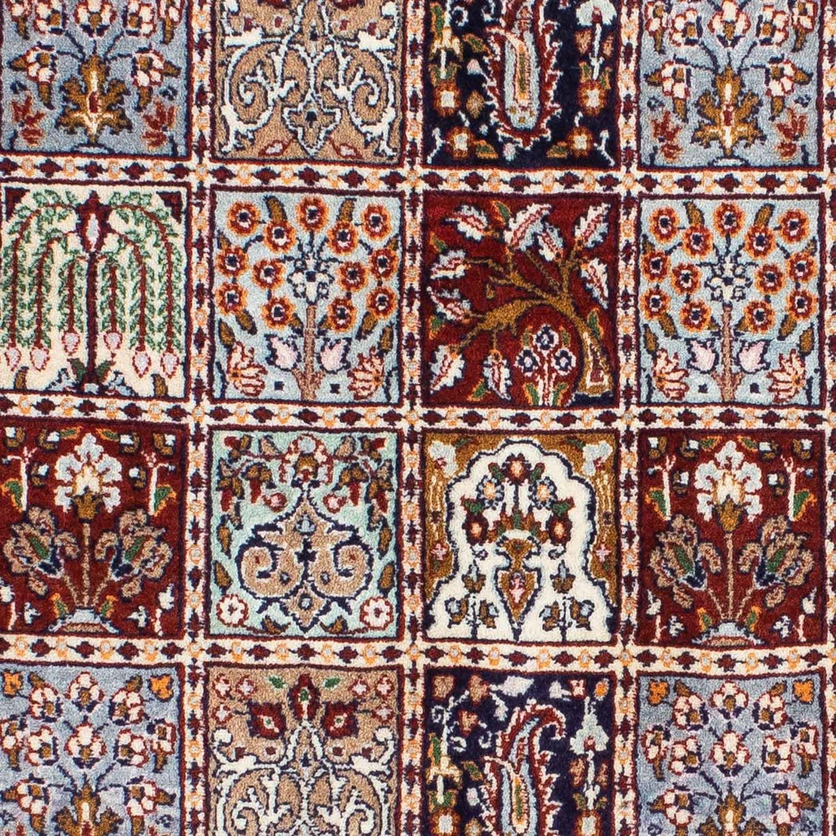 Dywan perski - Klasyczny - 196 x 142 cm - ciemna czerwień