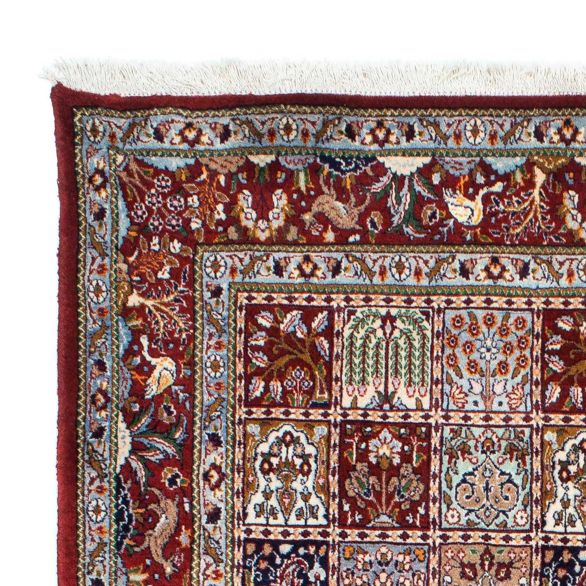 Dywan perski - Klasyczny - 196 x 142 cm - ciemna czerwień