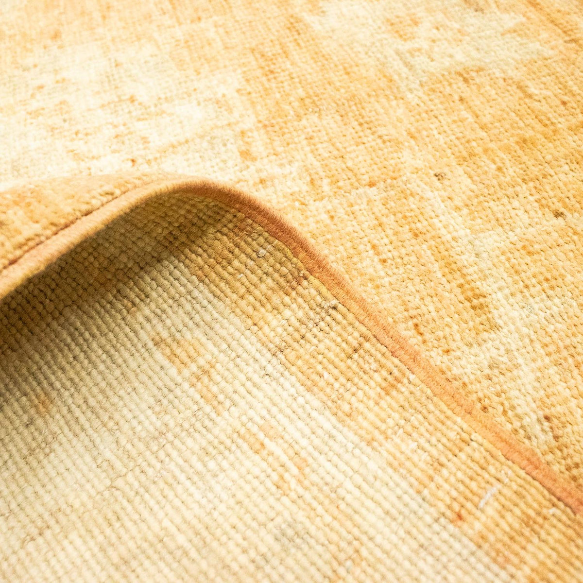 Dywan Zieglera - 251 x 190 cm - żółty musztardowy