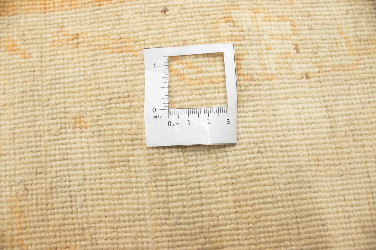 Dywan Zieglera - 251 x 190 cm - żółty musztardowy