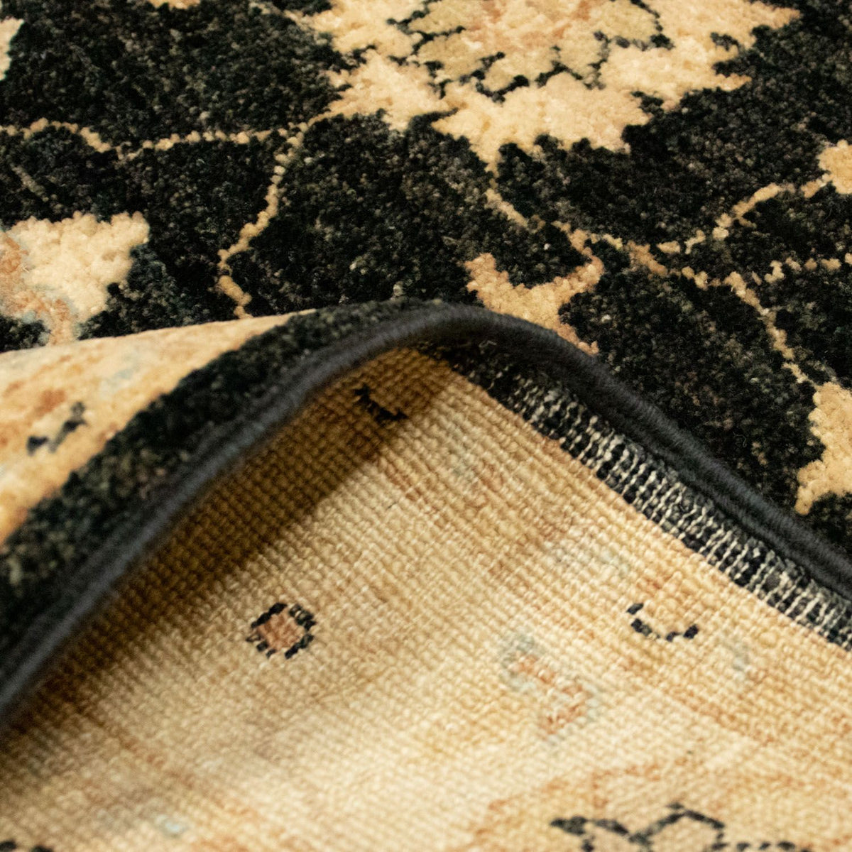 Dywan Zieglera - 155 x 91 cm - czarny