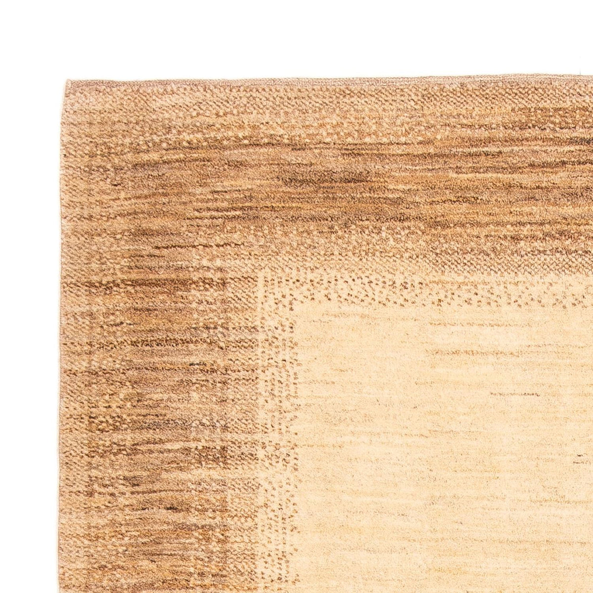 Dywan Gabbeh - perski - 209 x 146 cm - beżowy