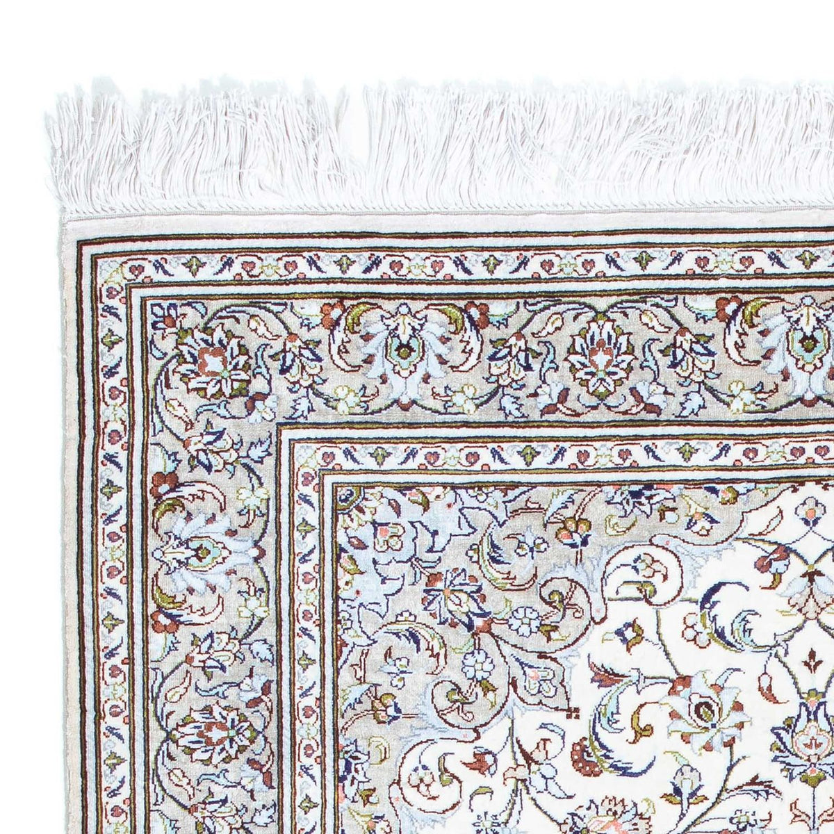 Dywan perski - Ghom - 121 x 80 cm - beżowy