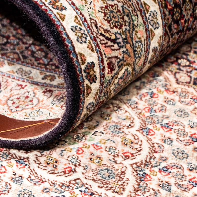 Biegacz Dywan perski - Tabriz - 302 x 82 cm - ciemnoniebieski