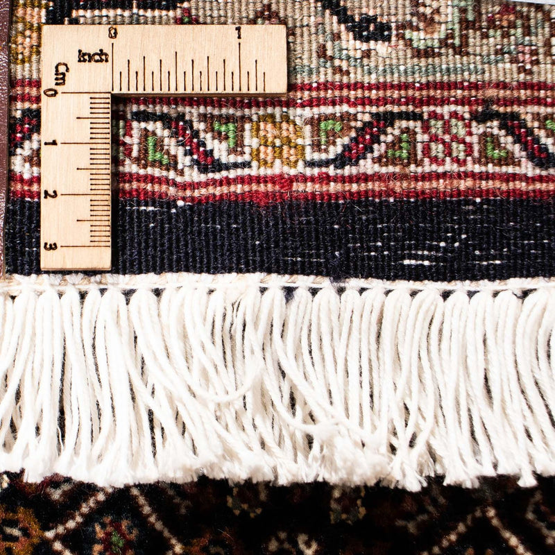 Biegacz Dywan perski - Tabriz - 295 x 77 cm - ciemnoniebieski