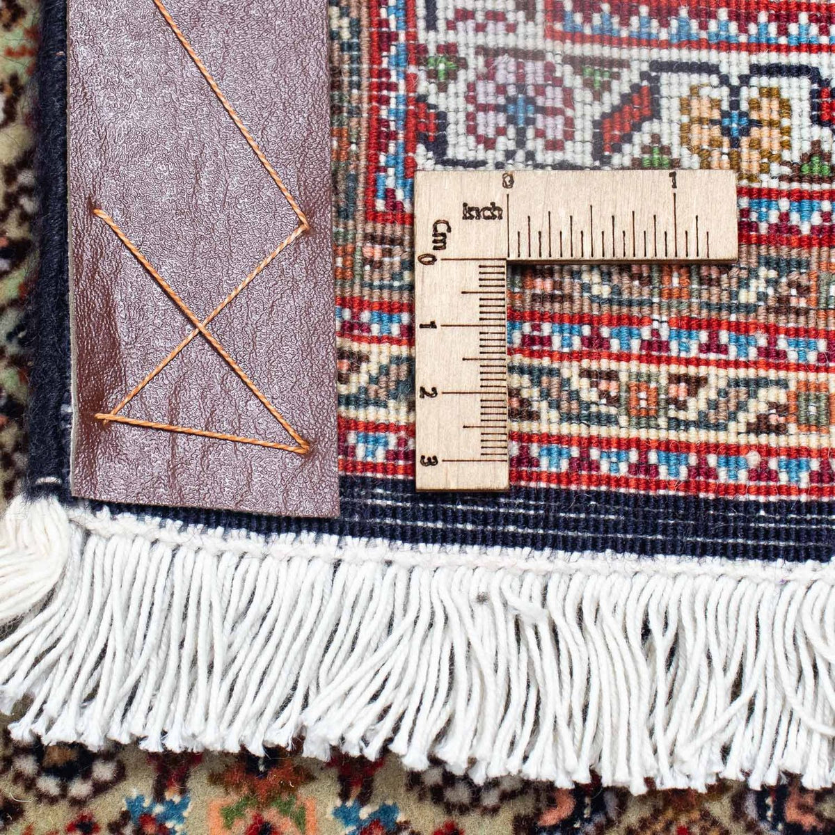 Dywan perski - Tabriz - 359 x 252 cm - brązowy