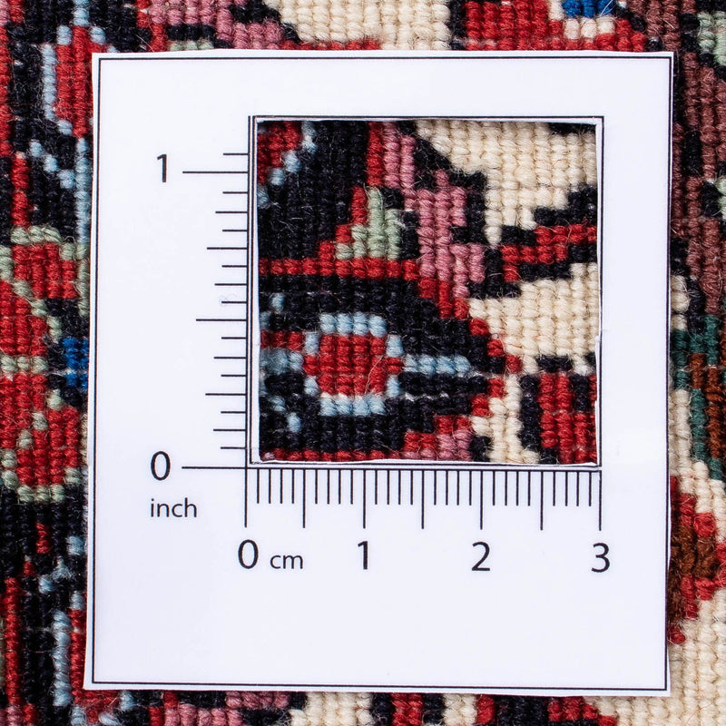 Dywan perski - Bijar - 297 x 247 cm - czerwony