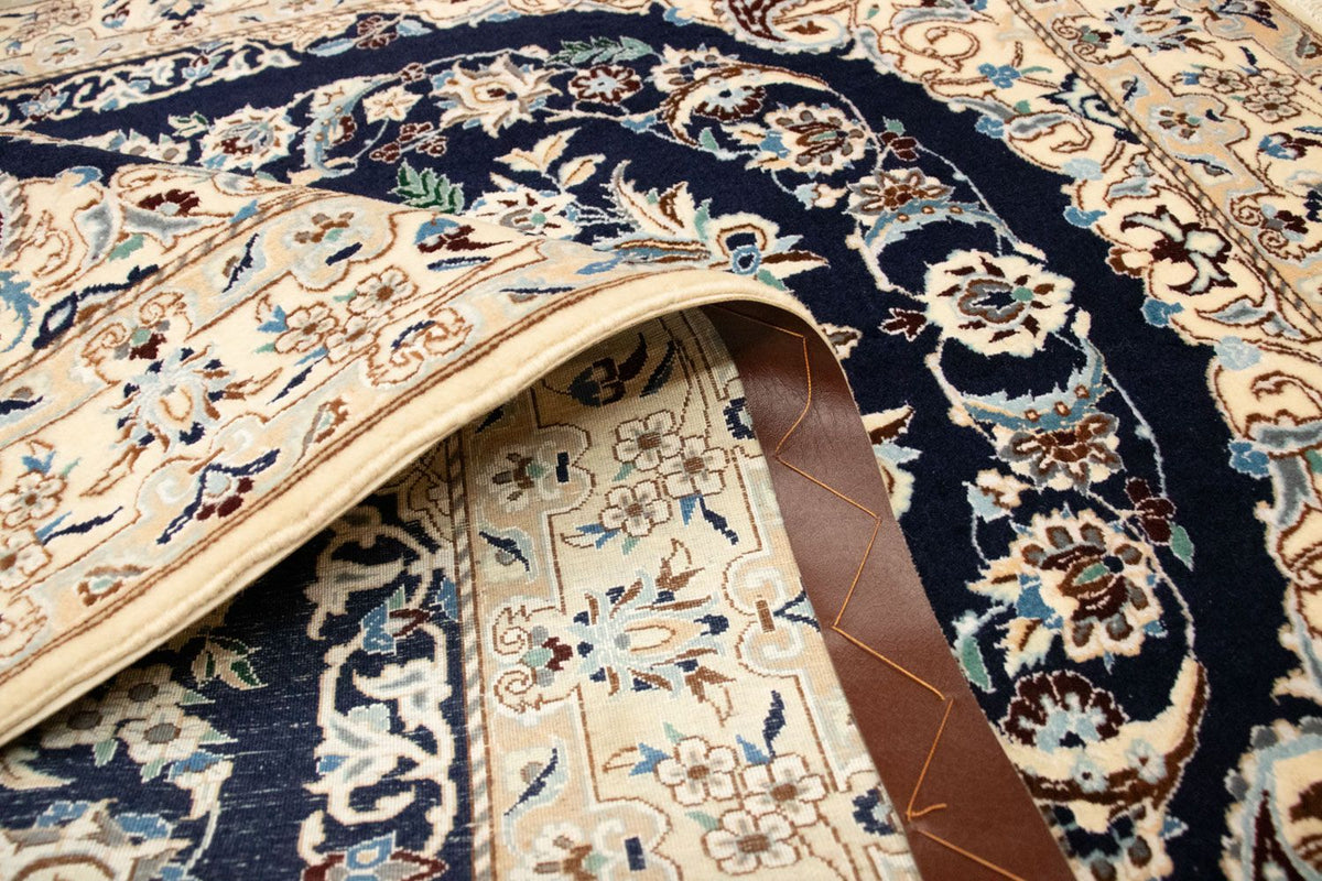 Dywan perski - Nain - Premium - 148 x 100 cm - ciemnoniebieski