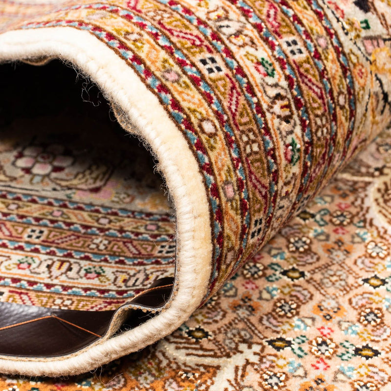 Dywan perski - Tabriz - 392 x 302 cm - jasnobrązowy